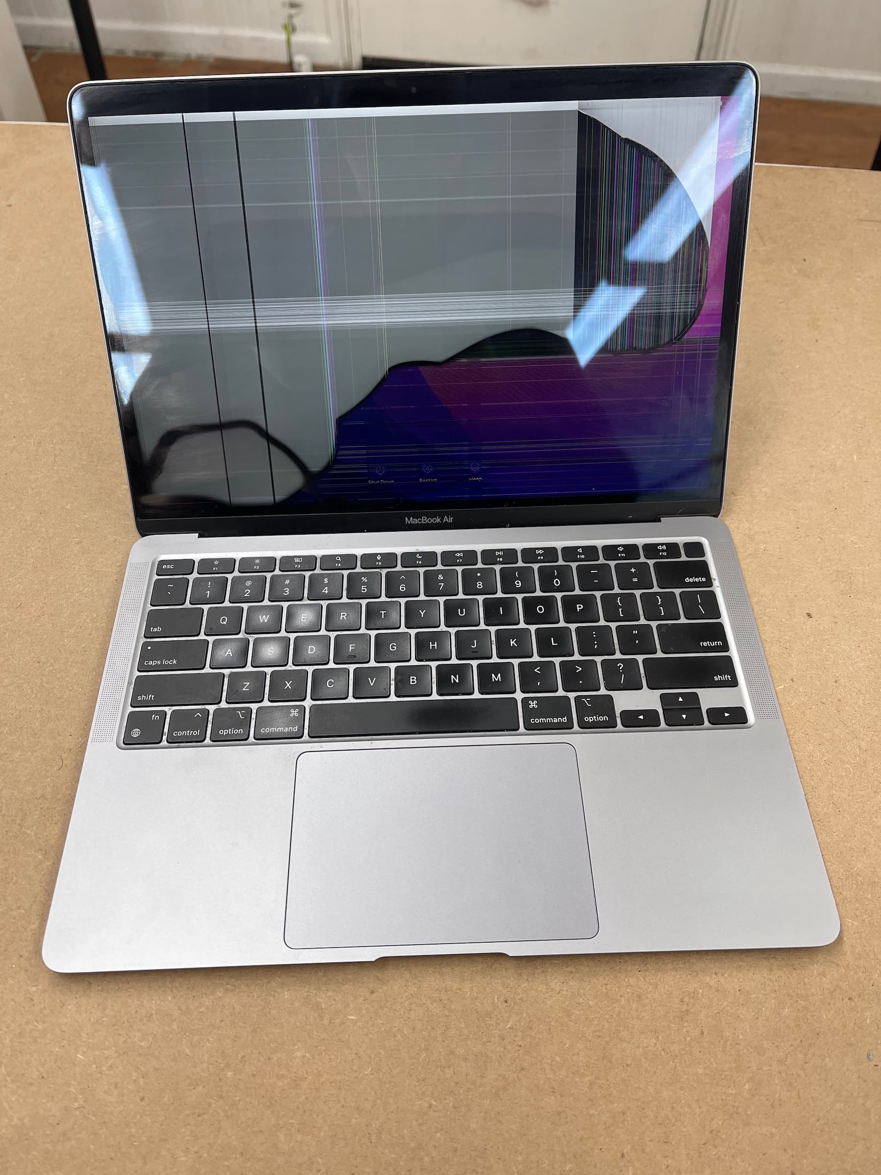 2020 Macbook Pro Cracked Touchbar Repair